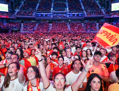 WORLD CHAMPIONS! 15,000 FANS CELEBRATED SPAIN’S VICTORY AT MOVISTAR ARENA IN FRONT OF MADRID’S LARGEST SCREEN